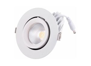 8445152210396 - Downlight-Led 20W 2000Lm 4000ºK Runden Orientierbar 40000H [HO-COB-C-OR-20W-W] - Natürliches Weiß