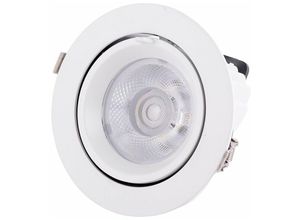 8445152210433 - Greenice - Downlight-Led 30W 3000Lm 4000ºK Runden Orientierbar 40000H [HO-COB-C-OR-30W-W] - Natürliches Weiß