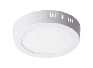 8445152231704 - Greenice - Runde LED-Deckenleuchte 12 w 1207 lm Treiber Lifud flimmerfrei IP20 30000 Std [WR-MYSR-12-CW] - kaltes Weiß