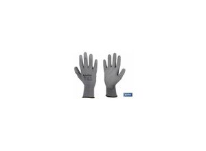 8445187237023 - Cofan - Blister g100% poliest impreg pu gris t-11 venta unitaria