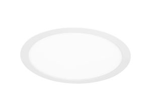 8445386075679 - Forlight - Einfaches kreisförmiges rundes Downlight mit kaltweißem LED-Licht 6000K ø 3000 in Weiß