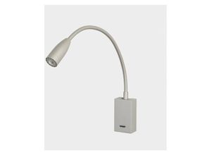 8445386075914 - Leds-c4 - leds C4 Rechteckiges LED-Leselicht Verstellbarer Arm Satin Nickel IP20 22W 3000K