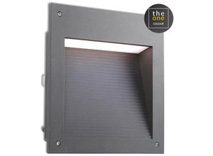 8445386078366 - Leds-c4 - leds C4 Micenas led Square Outdoor led Wandeinbauleuchte Urban Grey teilsandgestrahlt IP66 20W 3000K Dimmbar