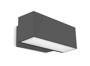 8445386082578 - Leds C4 Lighting - leds C4 Afrodita led 300mm Double Emission Outdoor led Down Light Urban Grey teilweise sandgestrahlt IP66 346W 3000K Dimmbar