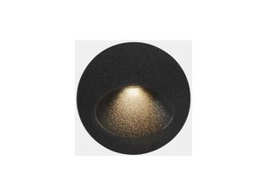 8445386088006 - Leds-c4 - leds C4 Bat Round Oval Outdoor led Wandeinbauleuchte Round Urban Grey IP65 22W 2700K