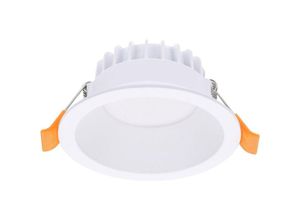 8445386103693 - Forlight - Rundes Jet-Downlight mit 3000K warmweißem Licht in Weiß