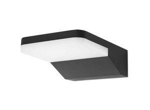 8445386104638 - Forlight Serenate Aplique Exterior LED 85W Blanco Cálido 3000K con Protección IP44 para Jardín y Terraza Color Negro