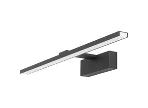 8445386487373 - Nora 59 cm led -Badezimmerspiegellampe mit 4000k neutralem Licht IP44 Schutz für Badezimmer Schwarze Farbe - Forlight