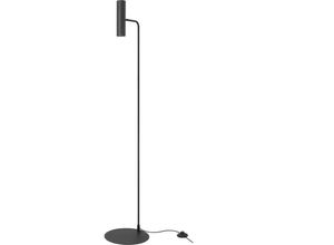 8445386487489 - Meds Schwarz minimalistische Metall -Lounge -Lampe für GU10 -Glühbirne mit orientierbaren Köpfen - Forlight