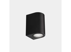 8445386705231 - Außenwandlampe Bob Single schwarz Breite 7 cm Alu