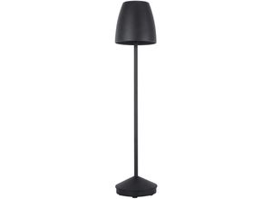 8445386824765 - Forlight - Eclipta ii Außenleuchte in Schwarz mit 3000K warmweißem LED-Licht