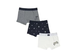 8445445477796 - - Boxershorts GAMES 3er Set in grau Gr104