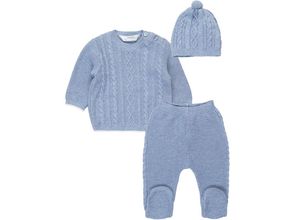 8445445497183 - - Strickpullover BABY KNIT 3-teilig in blue ice Gr68 74