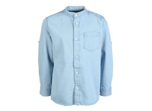 8445445673303 - - Langarm-Hemd JEANS in hellblau Gr116