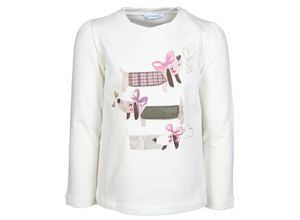 8445445930321 - - Langarm-Shirt DACHSHUND GIRLS in weiß Gr116