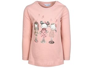 8445445931403 - - Langarm-Shirt SINGING GIRLS in nude Gr92