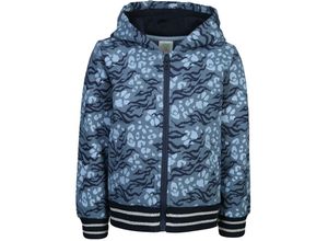 8445470094876 - - Kapuzen-Sweatjacke BRILLAR in blau Gr128