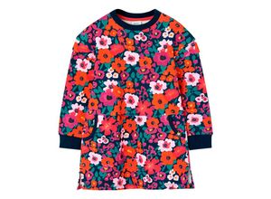 8445470310310 - - Langarmkleid BLUMEN in bunt Gr122