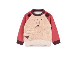 8445470333814 - - Sweatshirt BEAR in beige rot Gr80