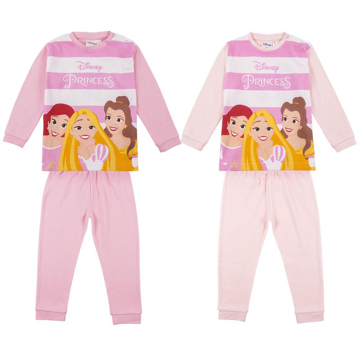 8445484206395 - Langer Baby-Pyjama für Mädchen Princess Interlock 8445484206395 - Langer Baby-Pyjama für Mädchen Princess Interlock