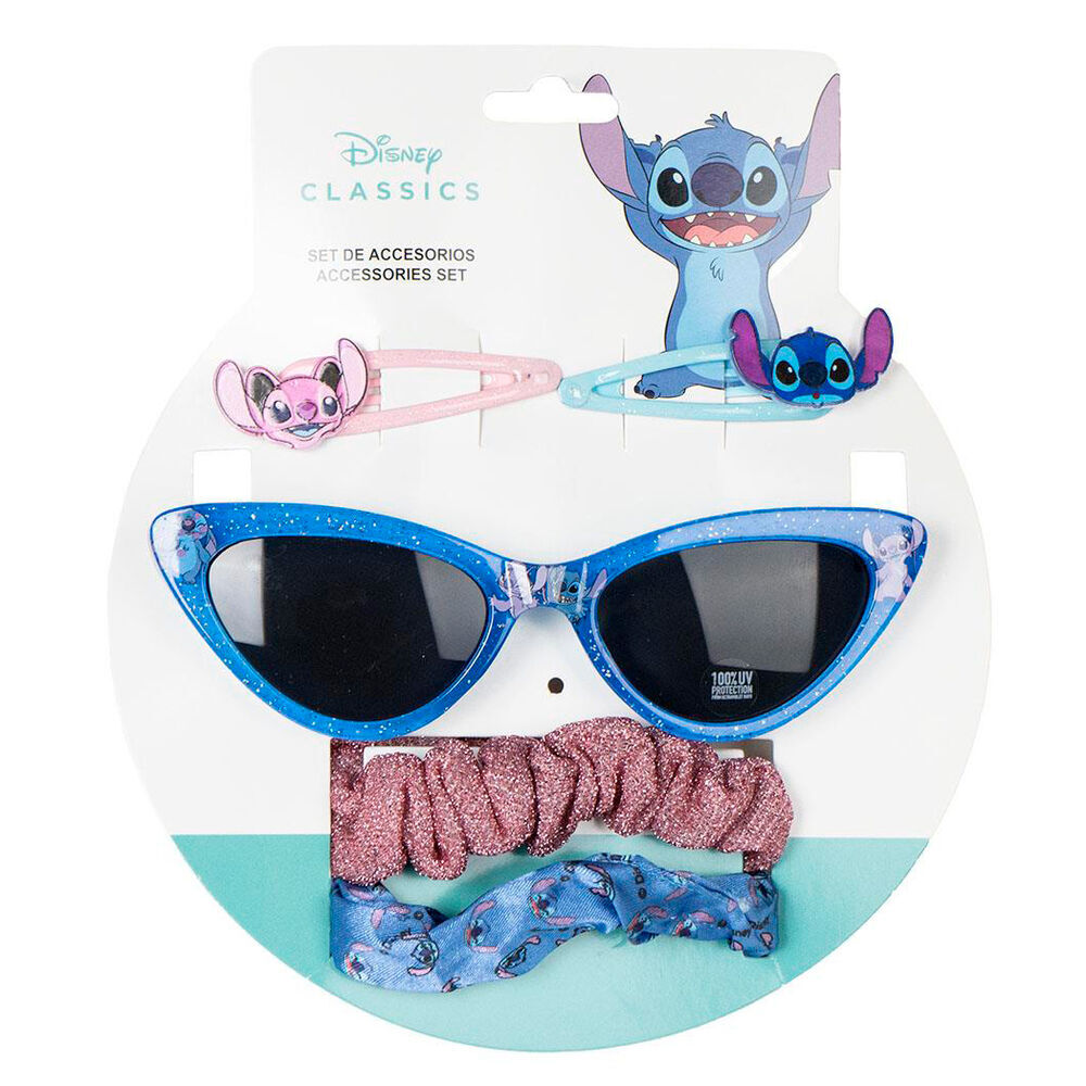 8445484367744 - Sonnenbrille + Beautycase Kind Disney Stitch