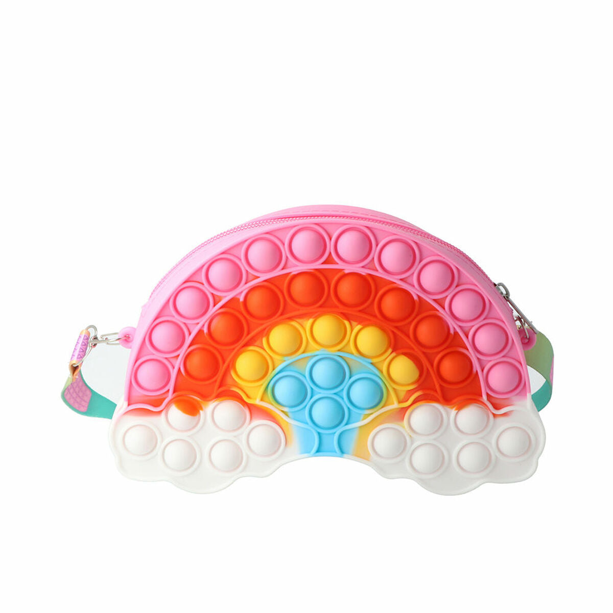 8445588401306 - Umhängetasche Pop-it Bunt Regenbogen