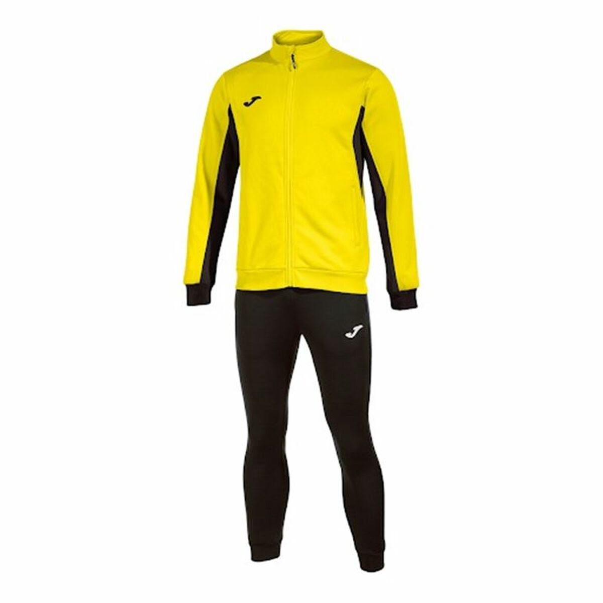 8445757206244 - Kinder-Trainingsanzug Derby Gelb Schwarz 2 Stücke 8445757206244 - Kinder-Trainingsanzug Derby Gelb Schwarz 2 Stücke