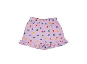 8445782027586 - Bobo Choses - Shorts MULTICOLOR STARS ALL OVER in lavender Gr140 146