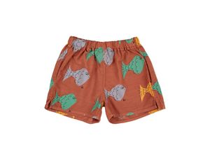 8445782029368 - Bobo Choses - Shorts MULTICOLOR FISH ALL OVER in brown Gr128 134