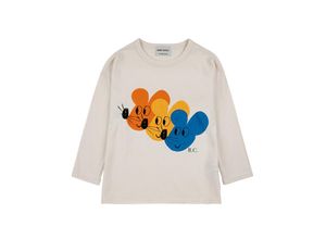 8445782100753 - Bobo Choses - Langarmshirt MULTICOLOR MOUSE in weiß Gr116 122