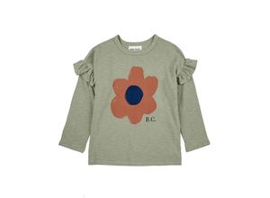 8445782100968 - Bobo Choses - Langarmshirt BIG FLOWER in grün Gr92 98