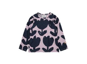 8445782101309 - Bobo Choses - Langarmshirt FLOWERS ALL OVER in lila Gr152 158