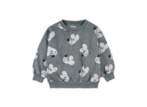 8445782103297 - Bobo Choses - Sweatshirt MOUSE ALL OVER in grau Gr128 134