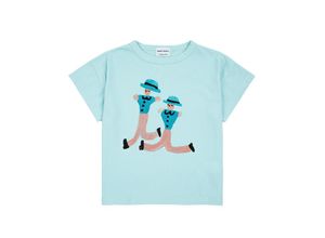 8445782179100 - Bobo Choses - T-Shirt DANCING GIANTS in light blue Gr110 116