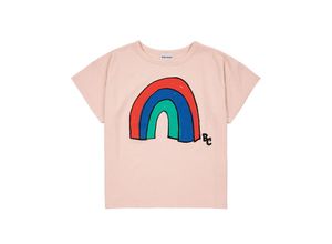 8445782179377 - Bobo Choses - T-Shirt RAINBOW in light pink Gr146 152