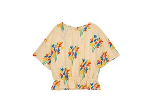 8445782225586 - Bobo Choses - Kurzarm-Bluse FIREWORKS in light yellow Gr98 104