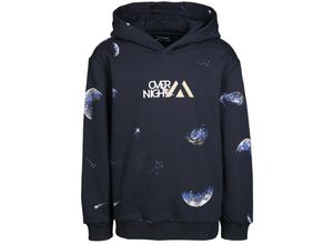 8445865002752 - - Kapuzen-Sweatshirt OVER NIGHT in marineblau Gr128