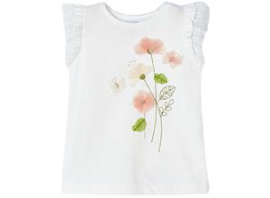 8445865188425 - - Top BLUME ärmellos in weiß Gr98