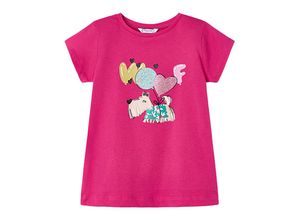 8445865191203 - - T-Shirt WOOF in fuchsia Gr134