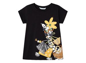 8445865191579 - - T-Shirt ZEBRA BAGS in schwarz Gr116