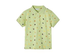 8445865195959 - - Poloshirt WILD in aloe Gr104