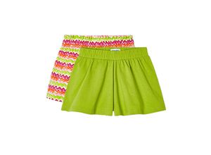 8445865202268 - - Shorts SUMMER 2er-Set in grün bunt Gr98