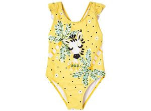 8445865227971 - - Badeanzug ZEBRA in honiggelb Gr116