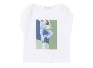 8445865244954 - - T-Shirt HOLLY GREEN ärmellos in weiß minze Gr128