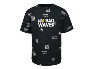 8445865248020 - - T-Shirt NO BAD WAVES in schwarz Gr140
