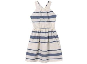 8445865272919 - - Trägerkleid CHLOE BLUE STRIPES in kobalt Gr128