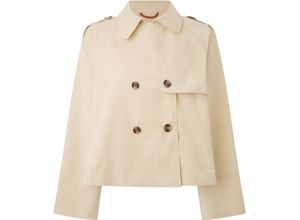 8445866552997 - Blouson Sheila Blusenkragen Doppelknopf-Reihe für Damen beige L
