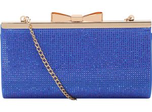 8445903210491 - Abendtasche Strass für Damen blau