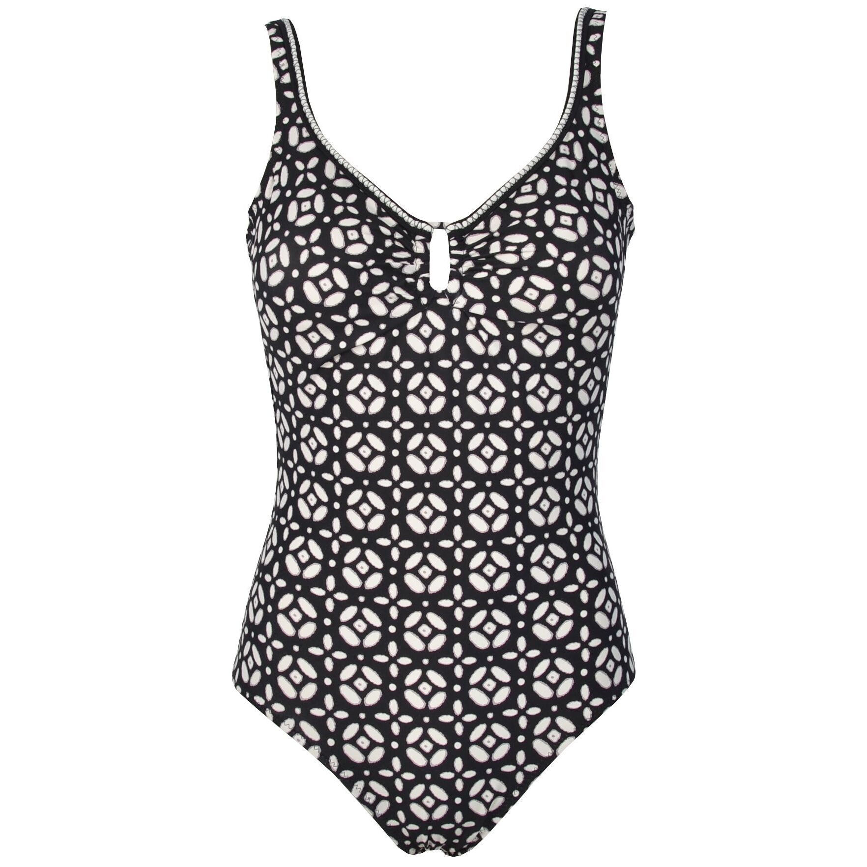 8447049098063 - Einfacher Damen-Einteiler Badeanzug Dara