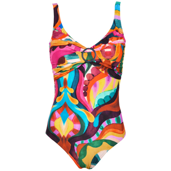 8447049108137 - Einfacher Damen-Einteiler Badeanzug Romina Basico